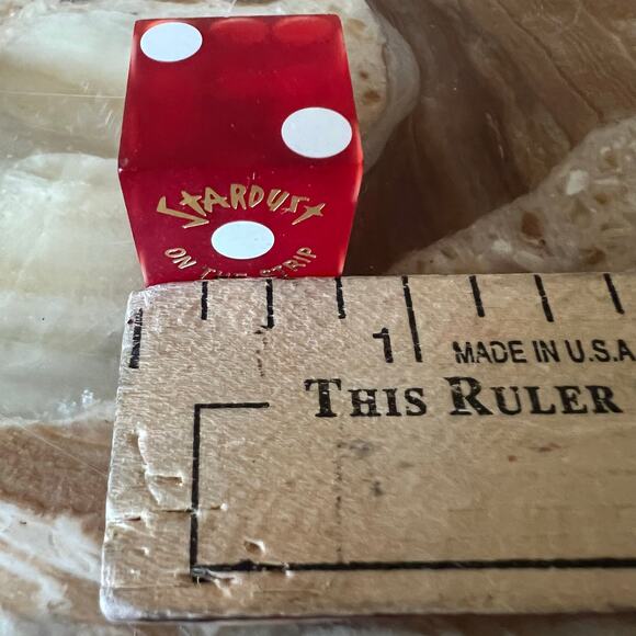 Stardust Casino Red Dice - Picture 5 of 5